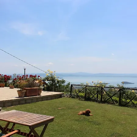 בית נופש La Finestra Sul Lago פסיניאנו סול טרסימנו